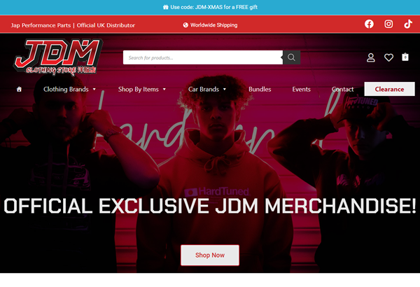 JDM Clothing Store